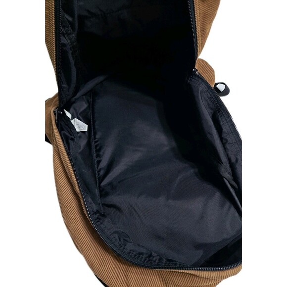 Jansport Corduroy Tan Brown School Backpack Bag Vintage Like 90s Y2k 18"x12" - Picture 5 of 8